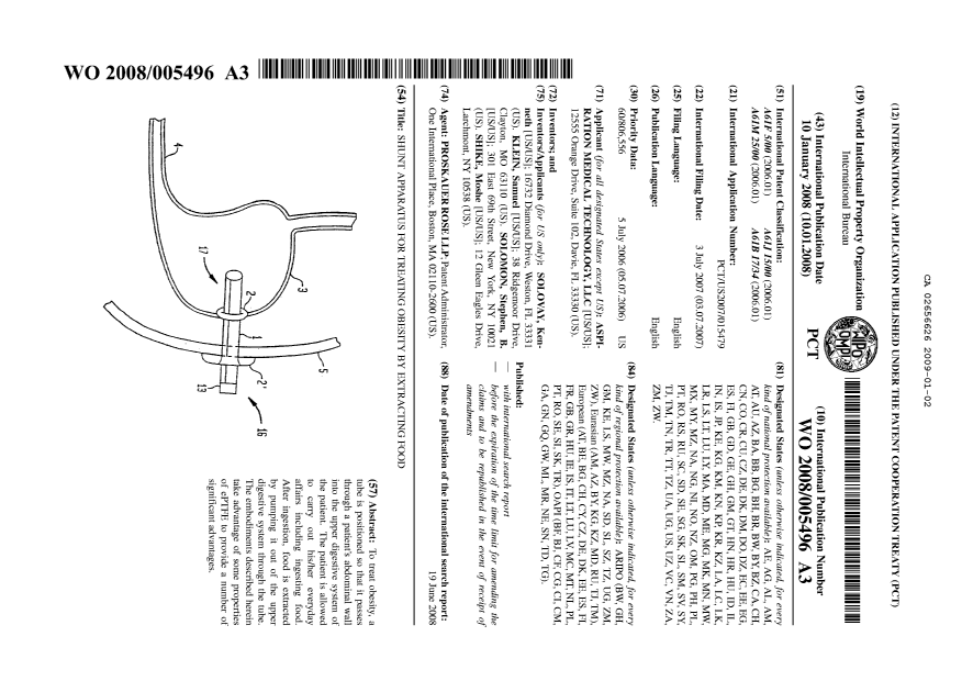 Document de brevet canadien 2656626. Abrégé 20090102. Image 1 de 1