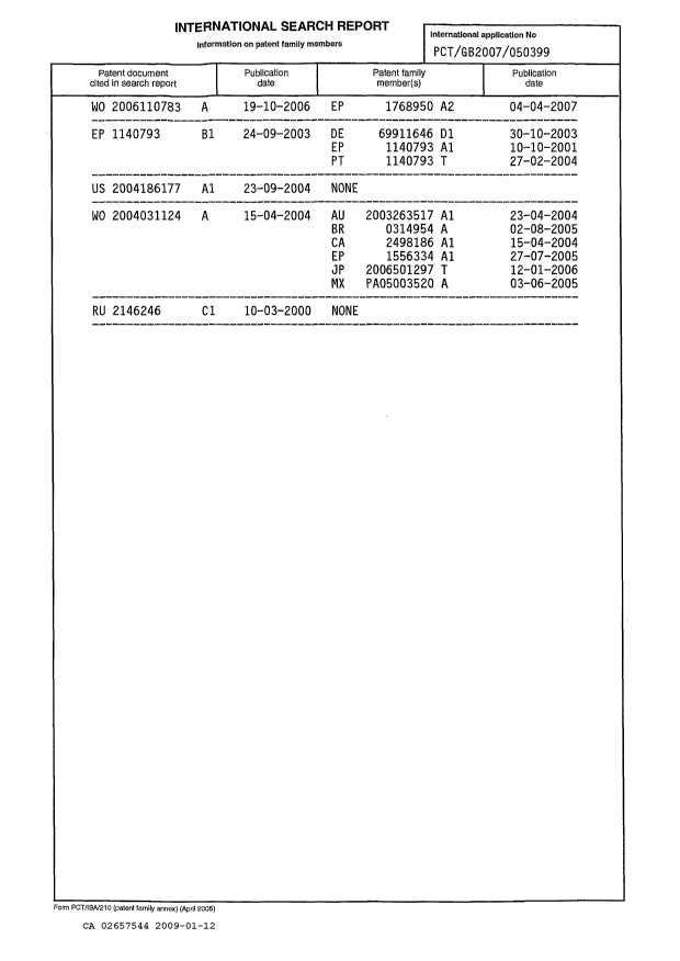 Document de brevet canadien 2657544. PCT 20090112. Image 4 de 4