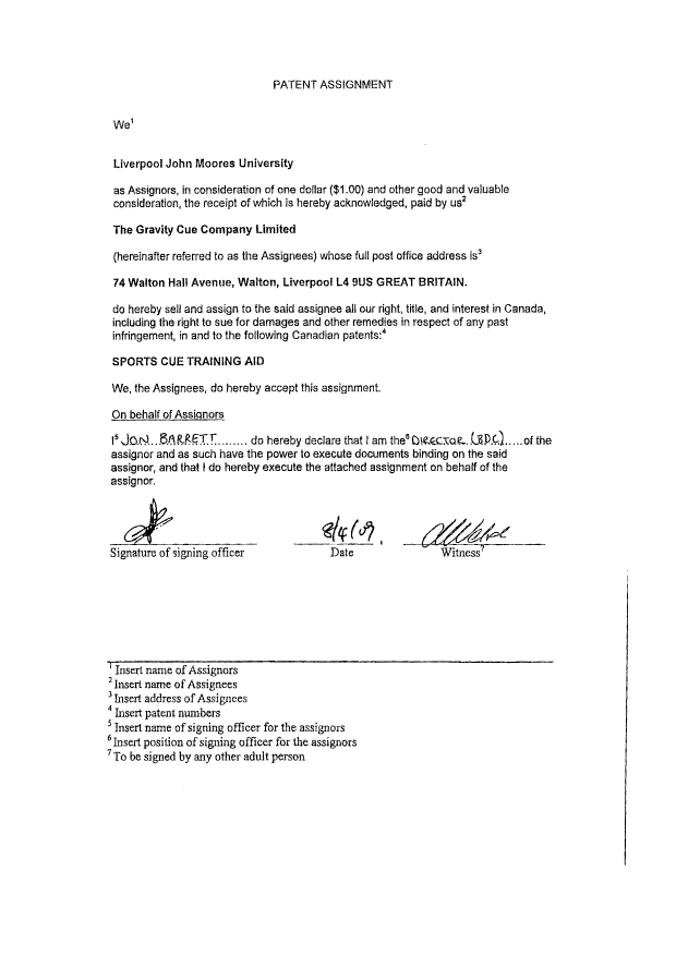 Document de brevet canadien 2658987. Cession 20090422. Image 3 de 3