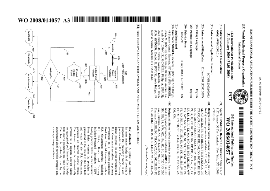 Document de brevet canadien 2659108. Abrégé 20090112. Image 1 de 2