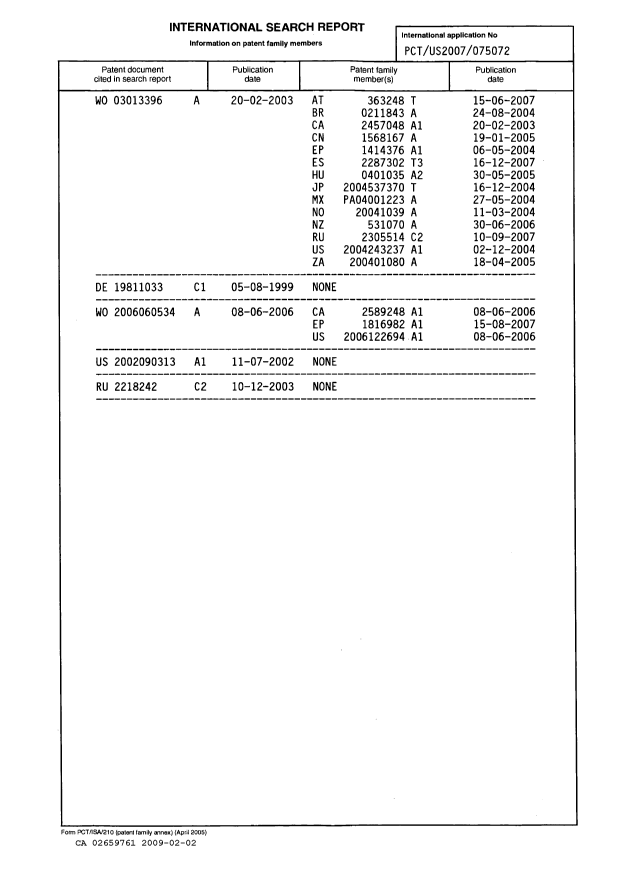Document de brevet canadien 2659761. PCT 20090202. Image 3 de 3
