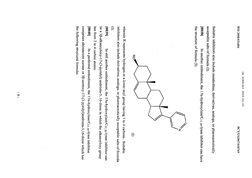 Canadian Patent Document 2661422. Description 20121214. Image 9 of 23