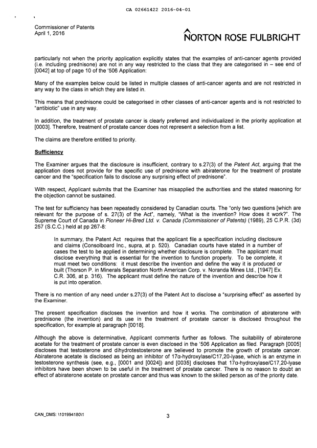 Document de brevet canadien 2661422. Poursuite-Amendment 20151201. Image 3 de 13