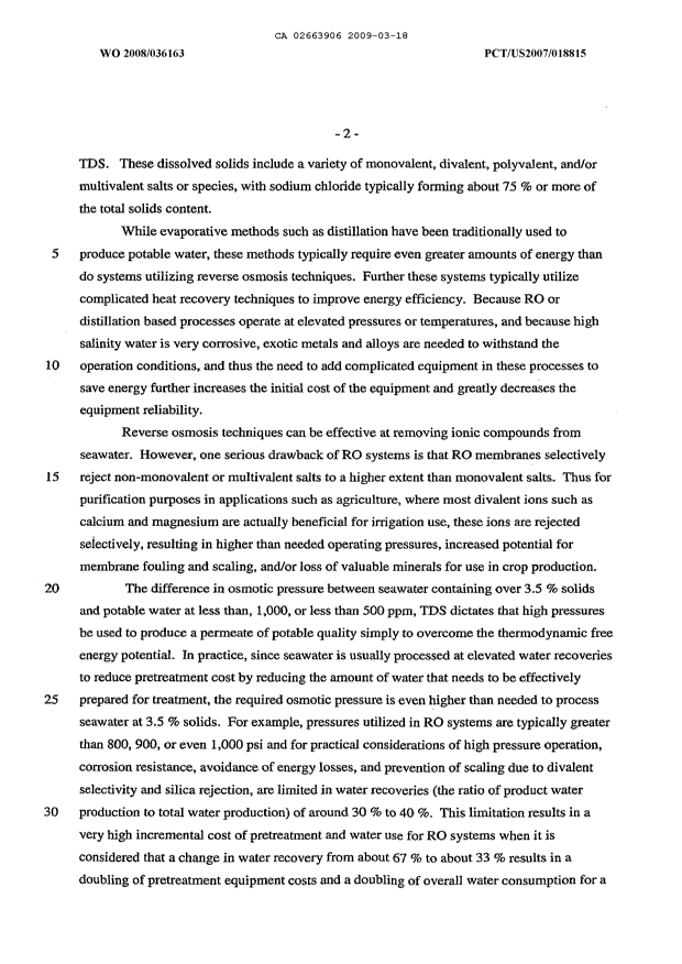 Canadian Patent Document 2663906. Description 20090318. Image 2 of 24