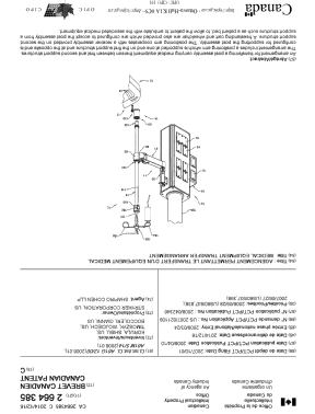 Canadian Patent Document 2664385. Cover Page 20131225. Image 1 of 1