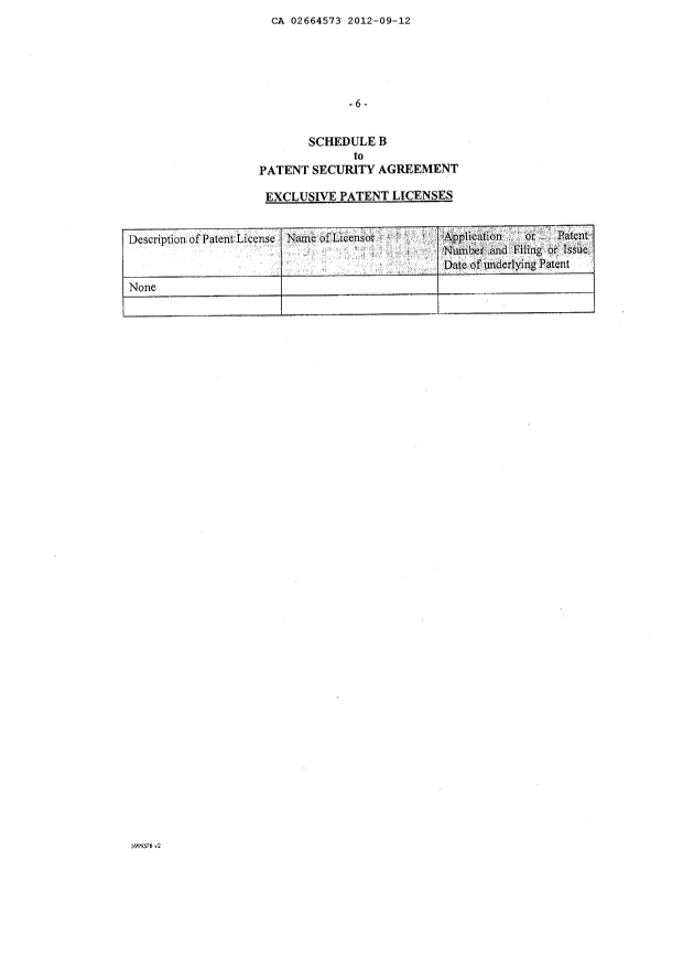 Document de brevet canadien 2664573. Cession 20120912. Image 7 de 7