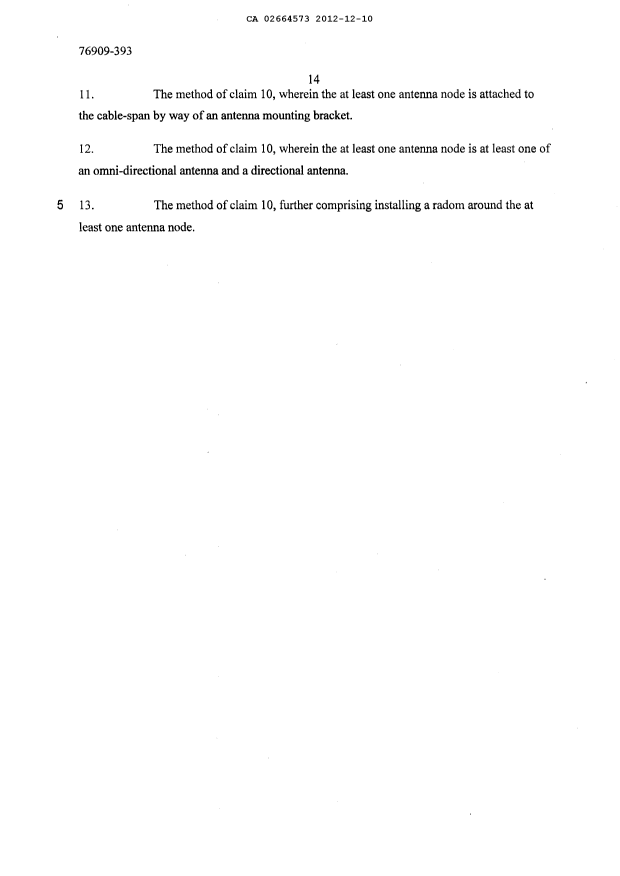 Document de brevet canadien 2664573. Revendications 20121210. Image 3 de 3
