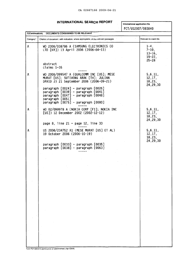 Document de brevet canadien 2667166. PCT 20090421. Image 2 de 6
