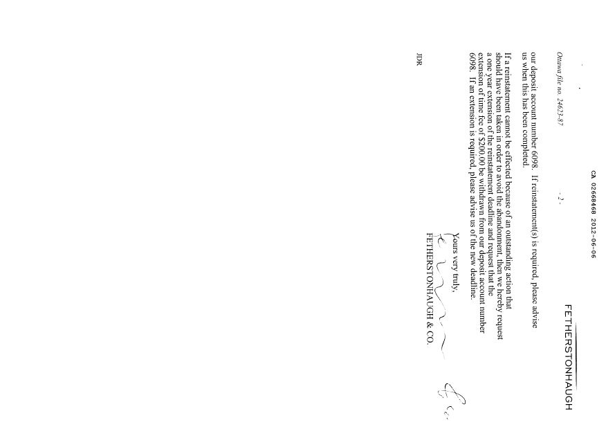 Canadian Patent Document 2668468. Prosecution-Amendment 20120606. Image 2 of 2