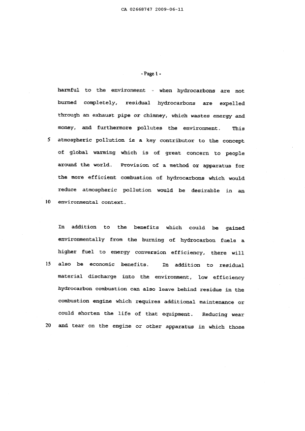 Canadian Patent Document 2668747. Description 20090611. Image 2 of 23