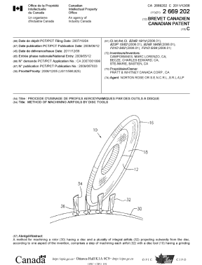 Canadian Patent Document 2669202. Cover Page 20111107. Image 1 of 2
