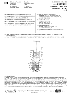 Document de brevet canadien 2669281. Page couverture 20150325. Image 1 de 1