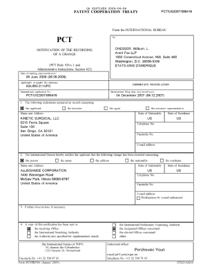 Document de brevet canadien 2671659. PCT 20090604. Image 1 de 7
