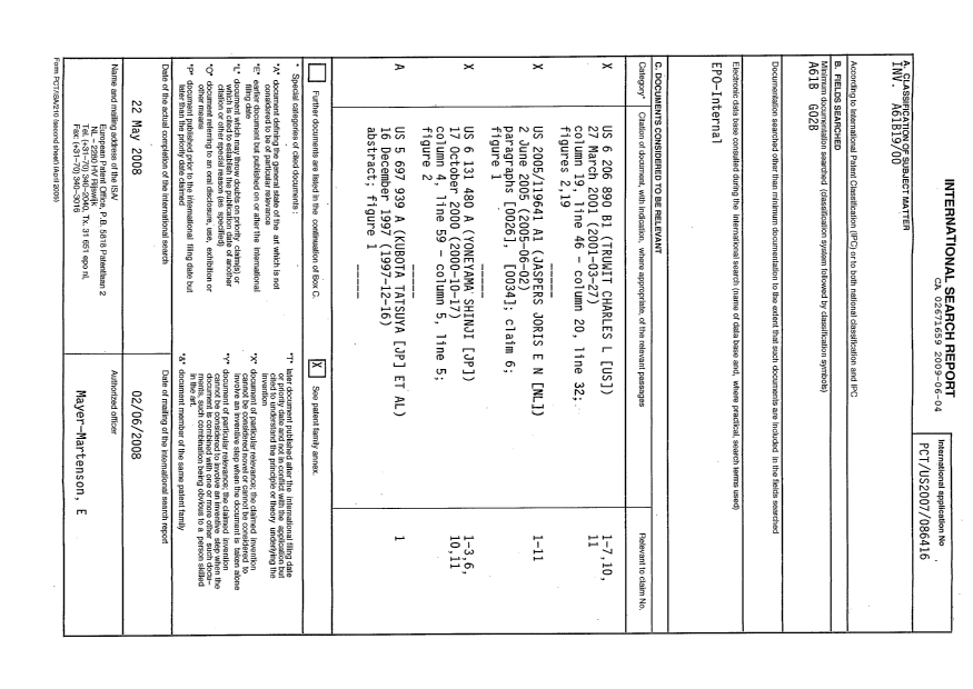 Canadian Patent Document 2671659. PCT 20090604. Image 2 of 7