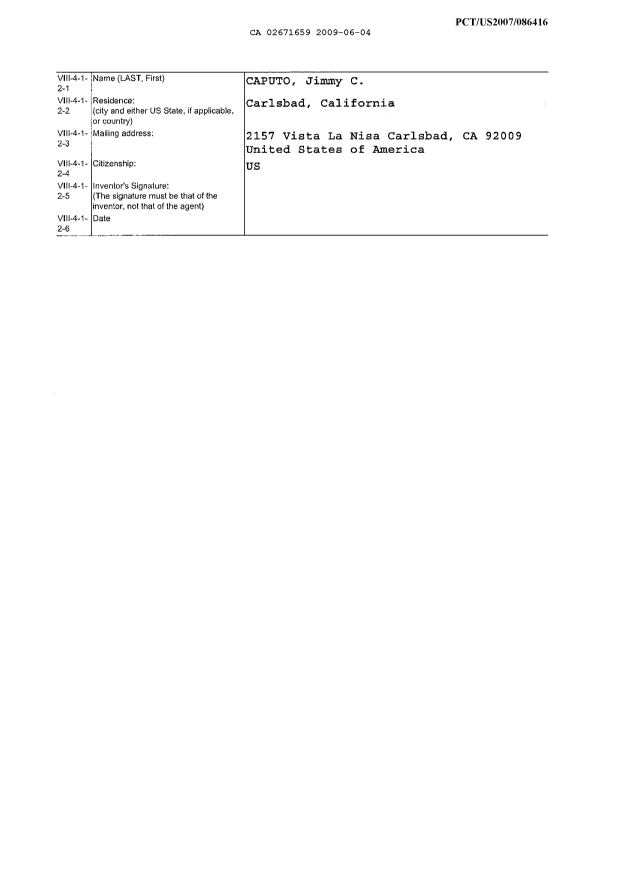 Document de brevet canadien 2671659. PCT 20090604. Image 7 de 7