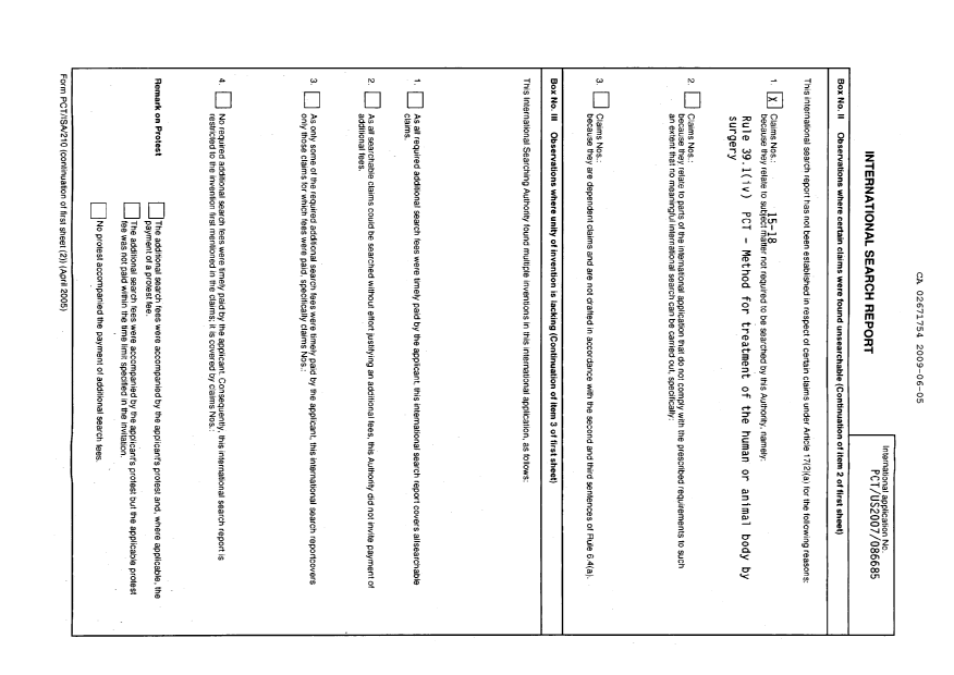 Document de brevet canadien 2671754. PCT 20081205. Image 2 de 5