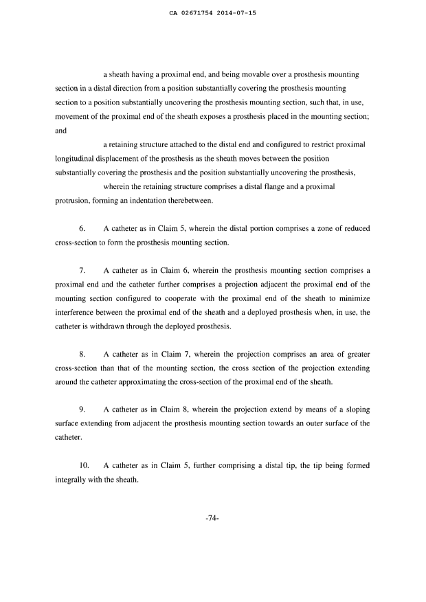 Document de brevet canadien 2671754. Poursuite-Amendment 20131215. Image 20 de 21