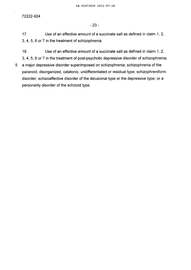 Document de brevet canadien 2673435. Revendications 20120229. Image 4 de 4