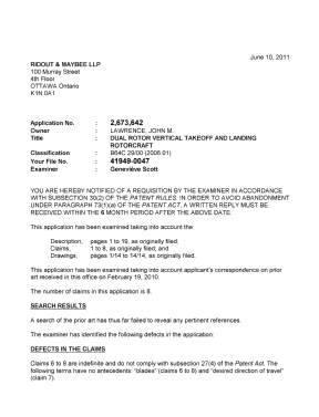 Document de brevet canadien 2673642. Poursuite-Amendment 20110610. Image 1 de 2