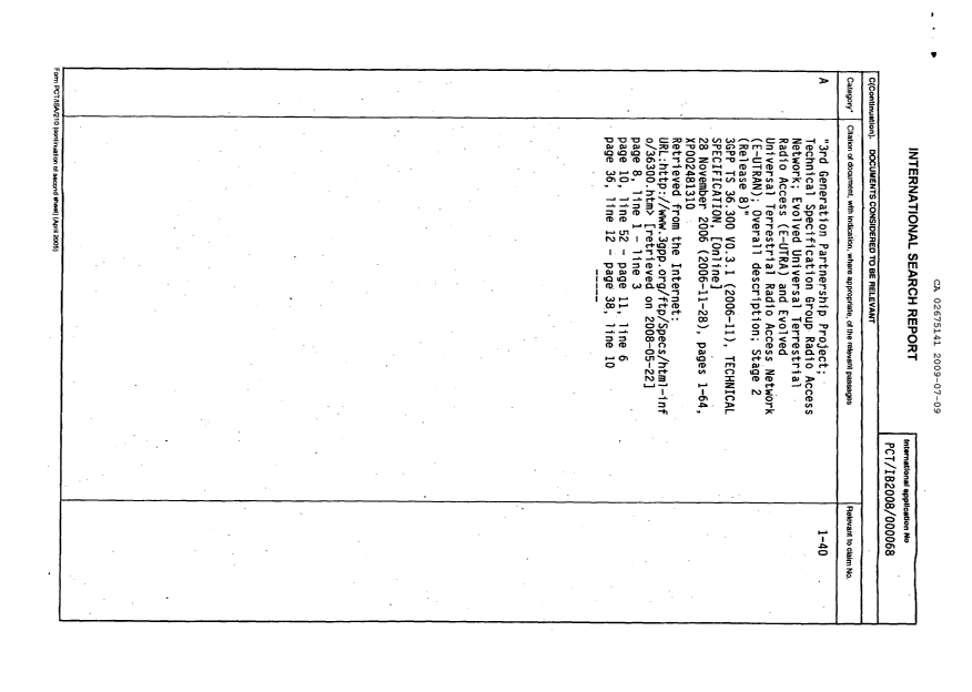 Document de brevet canadien 2675141. PCT 20090709. Image 2 de 6