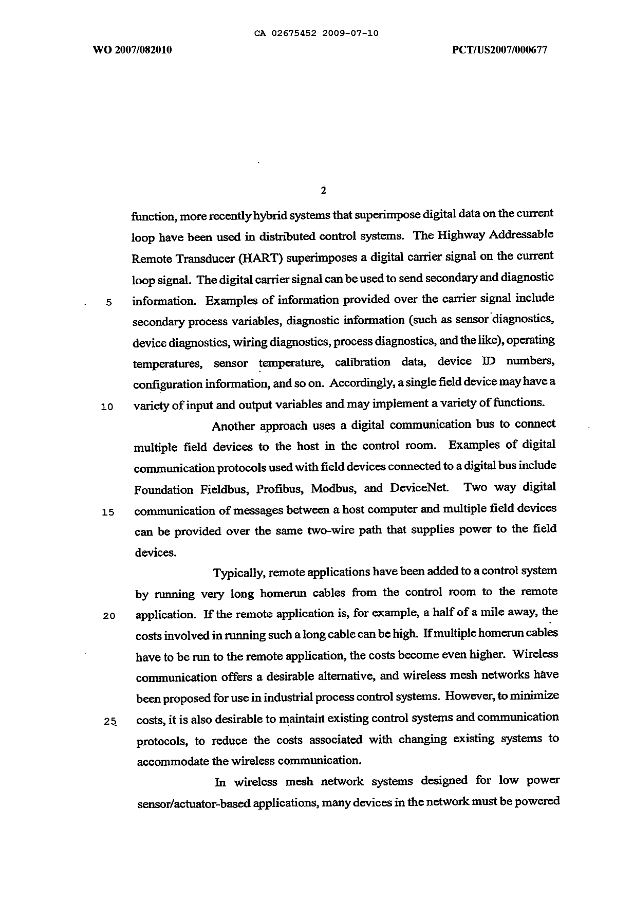 Canadian Patent Document 2675452. Description 20131221. Image 2 of 19