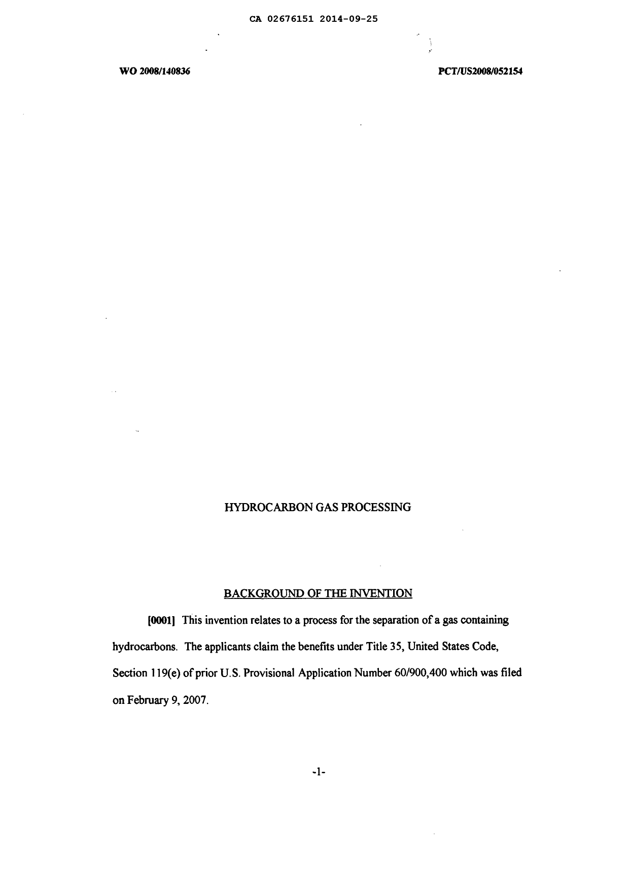 Document de brevet canadien 2676151. Poursuite-Amendment 20140925. Image 13 de 13