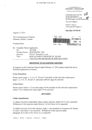 Document de brevet canadien 2677648. Poursuite-Amendment 20131213. Image 1 de 13