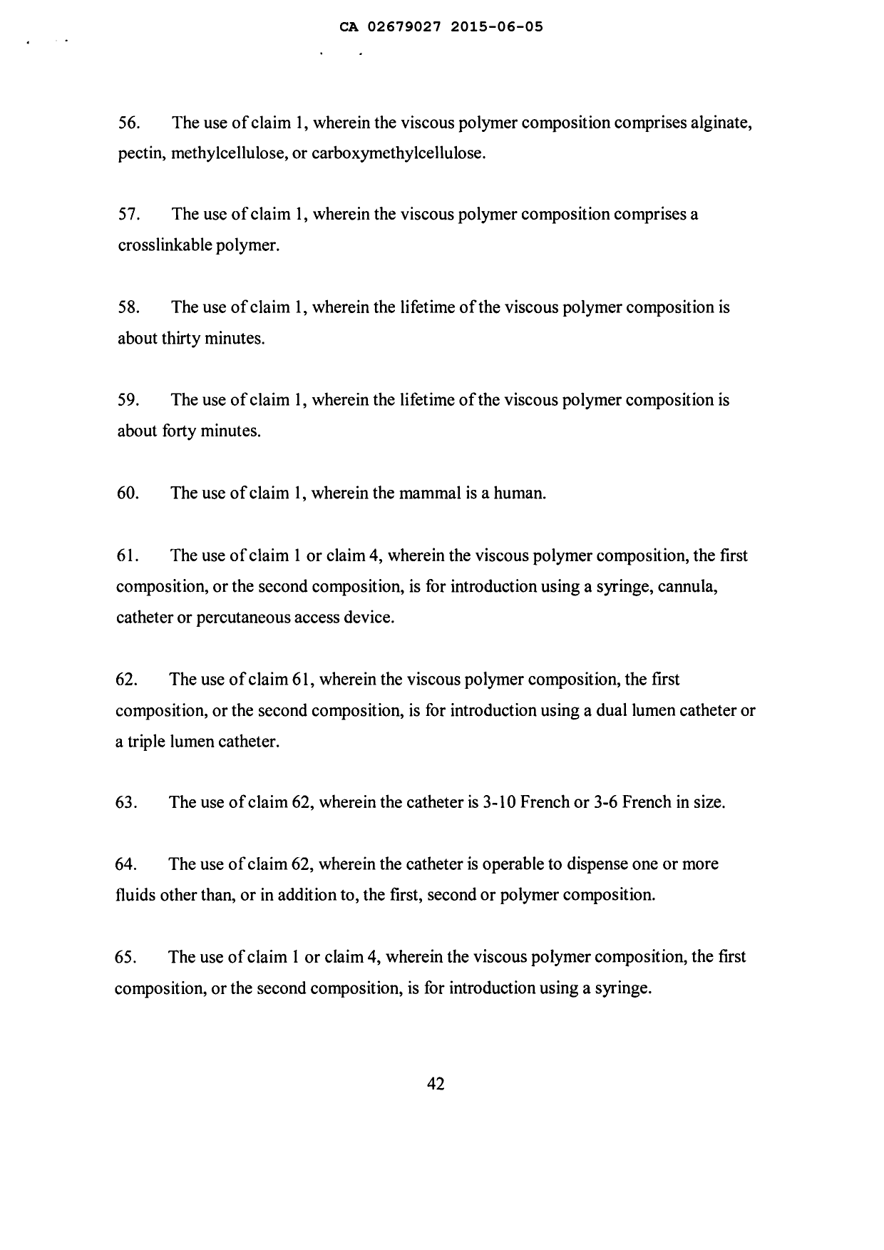 Canadian Patent Document 2679027. Prosecution-Amendment 20141205. Image 16 of 17