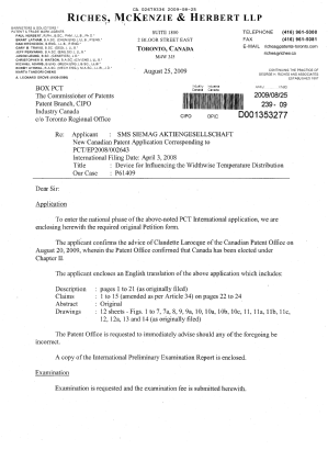 Document de brevet canadien 2679336. Cession 20090825. Image 1 de 4