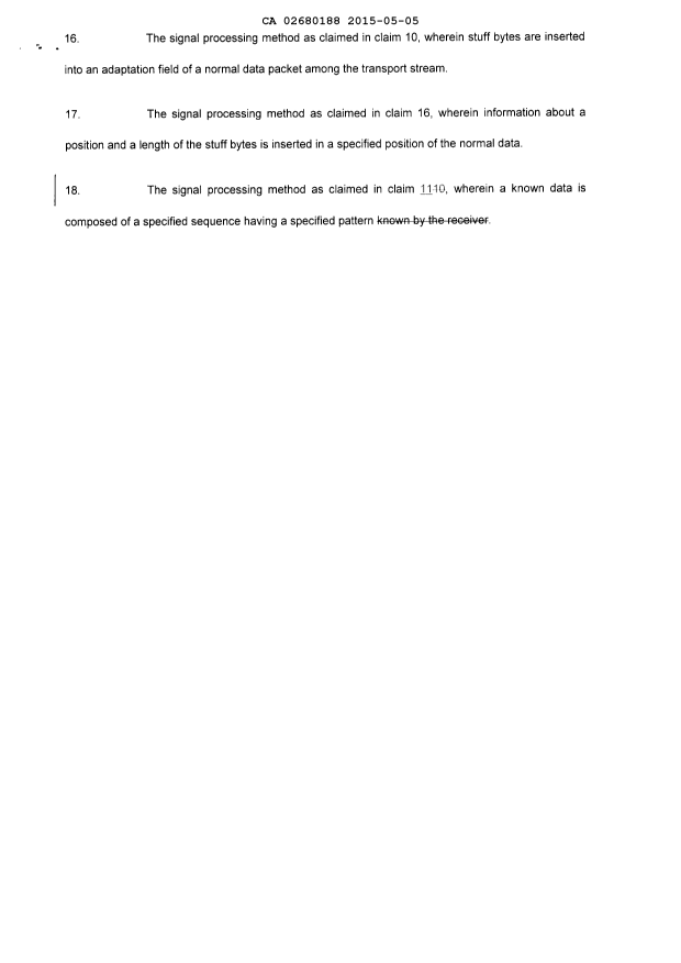 Document de brevet canadien 2680188. Poursuite-Amendment 20150505. Image 13 de 13