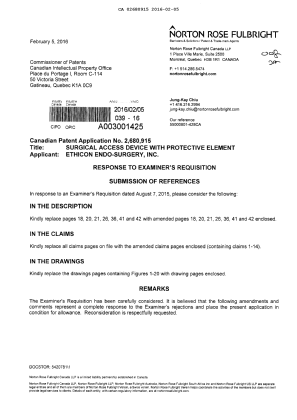 Document de brevet canadien 2680915. Modification 20160205. Image 1 de 54