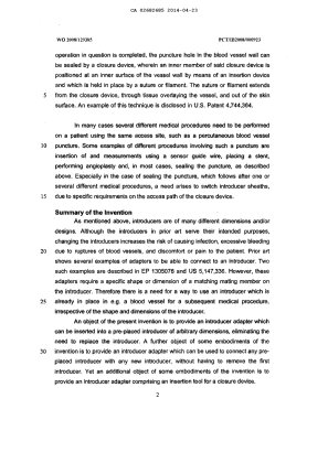 Canadian Patent Document 2682685. Description 20140423. Image 2 of 9