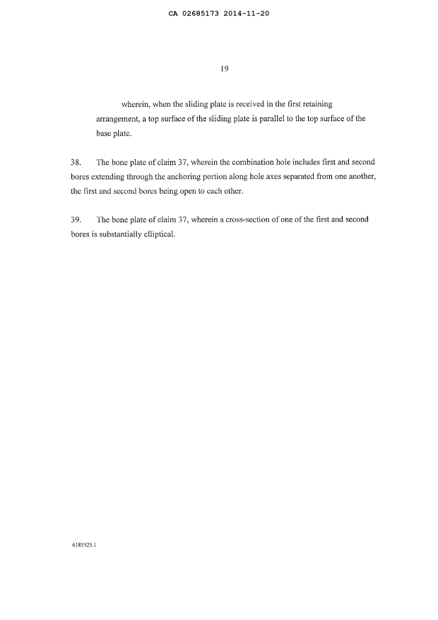 Document de brevet canadien 2685173. Revendications 20131220. Image 9 de 9