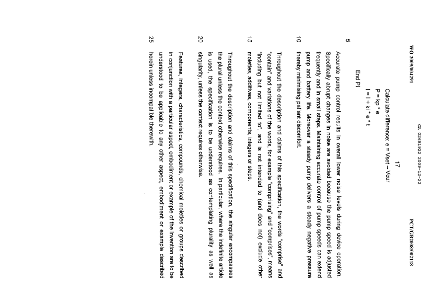 Canadian Patent Document 2691922. Description 20091222. Image 17 of 17