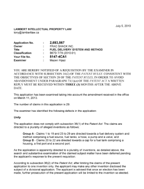 Document de brevet canadien 2693567. Poursuite-Amendment 20121205. Image 1 de 2