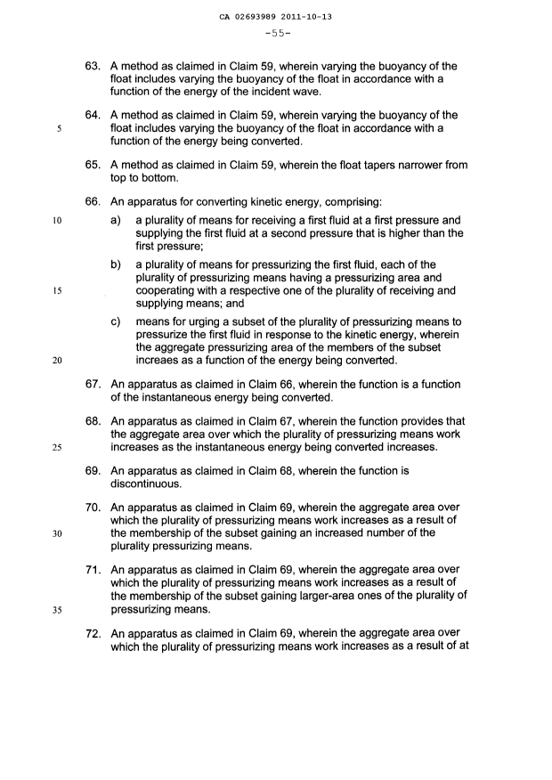 Document de brevet canadien 2693989. Revendications 20101213. Image 7 de 8