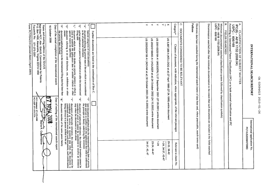 Document de brevet canadien 2694615. PCT 20091226. Image 1 de 1