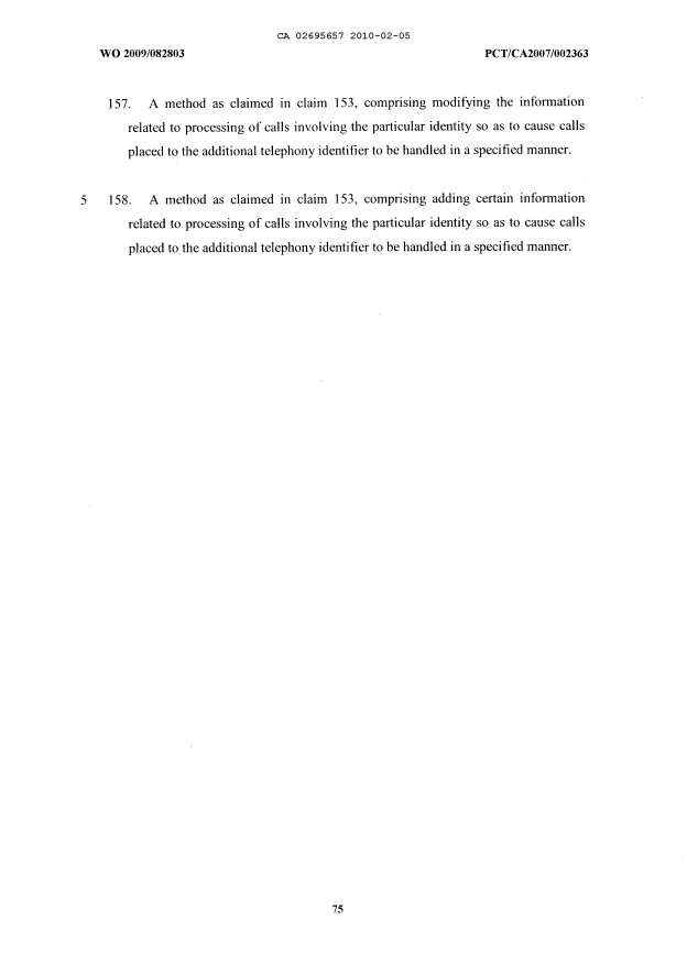 Document de brevet canadien 2695657. Revendications 20100205. Image 29 de 29