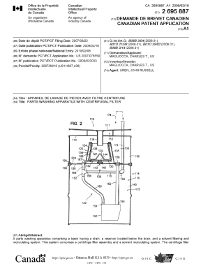 Document de brevet canadien 2695887. Page couverture 20100428. Image 1 de 2