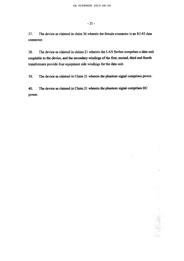 Document de brevet canadien 2696658. Revendications 20130926. Image 6 de 6