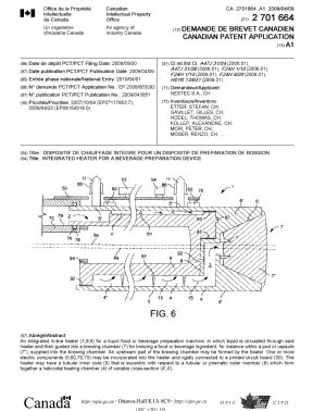 Document de brevet canadien 2701664. Page couverture 20100604. Image 1 de 2