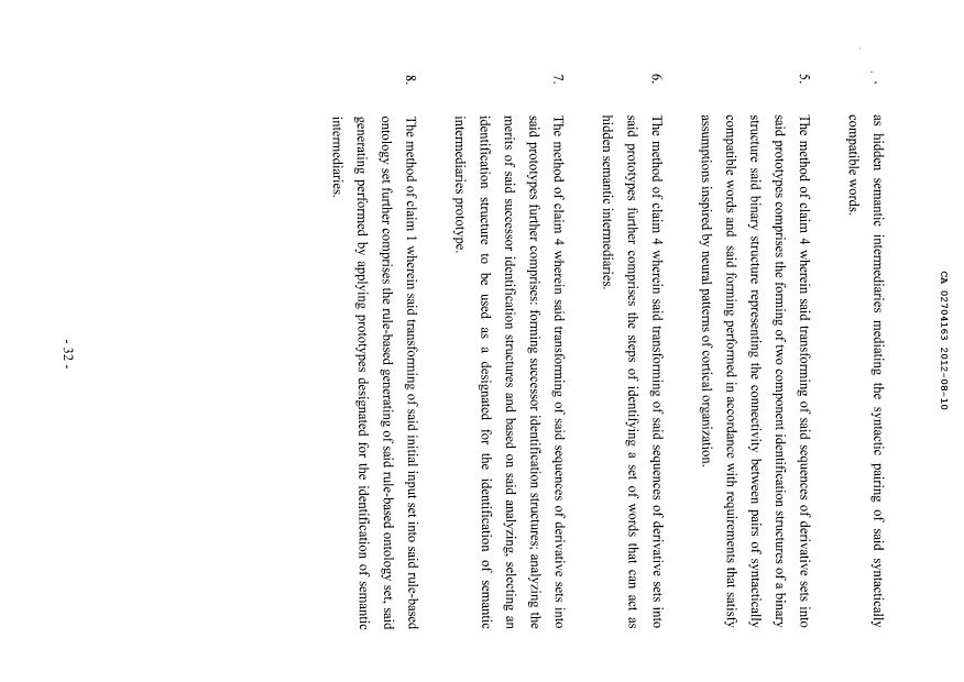 Document de brevet canadien 2704163. Revendications 20111210. Image 2 de 2