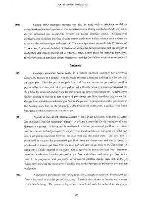 Canadian Patent Document 2706090. Description 20150721. Image 2 of 27