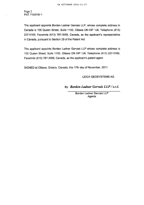 Canadian Patent Document 2710669. Correspondence 20111117. Image 3 of 3