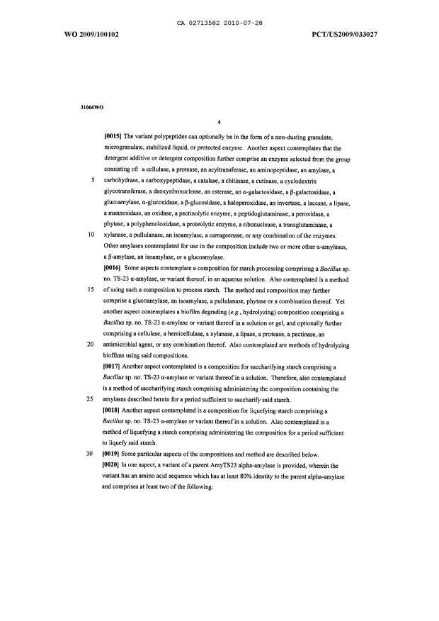 Canadian Patent Document 2713582. Description 20091214. Image 4 of 93