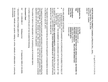 Document de brevet canadien 2714783. Poursuite-Amendment 20131215. Image 1 de 4