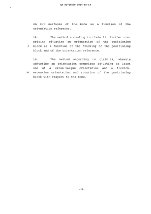 Document de brevet canadien 2716550. Revendications 20131214. Image 5 de 5