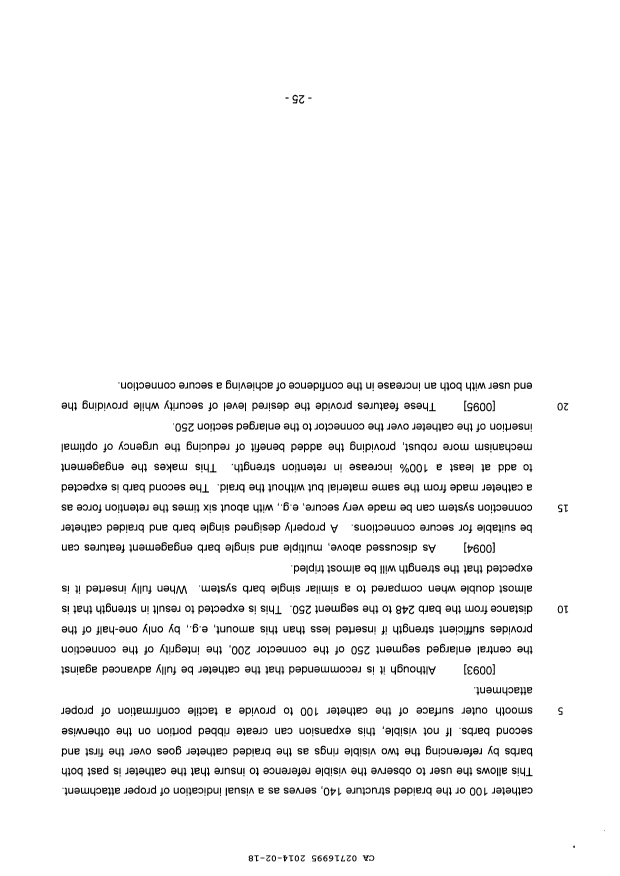 Document de brevet canadien 2716995. Description 20131207. Image 25 de 25