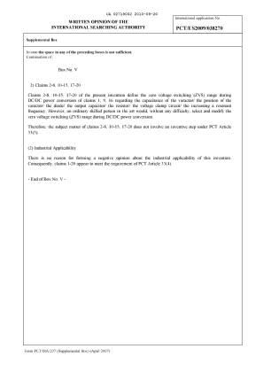 Document de brevet canadien 2719002. PCT 20091220. Image 9 de 9