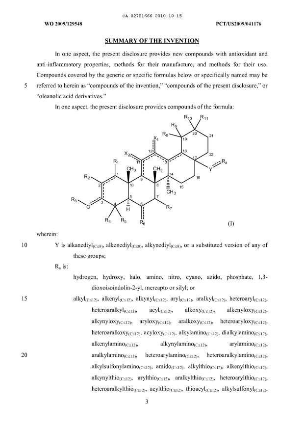 Canadian Patent Document 2721666. Description 20150727. Image 3 of 168